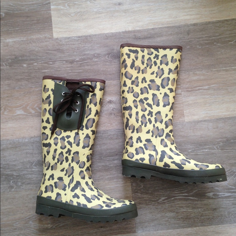 J Crew rain boots